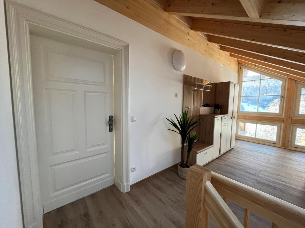 Ferienwohnung Blick Thyratal Obergeschoss Stolberg i. Harz Dış mekan fotoğraf