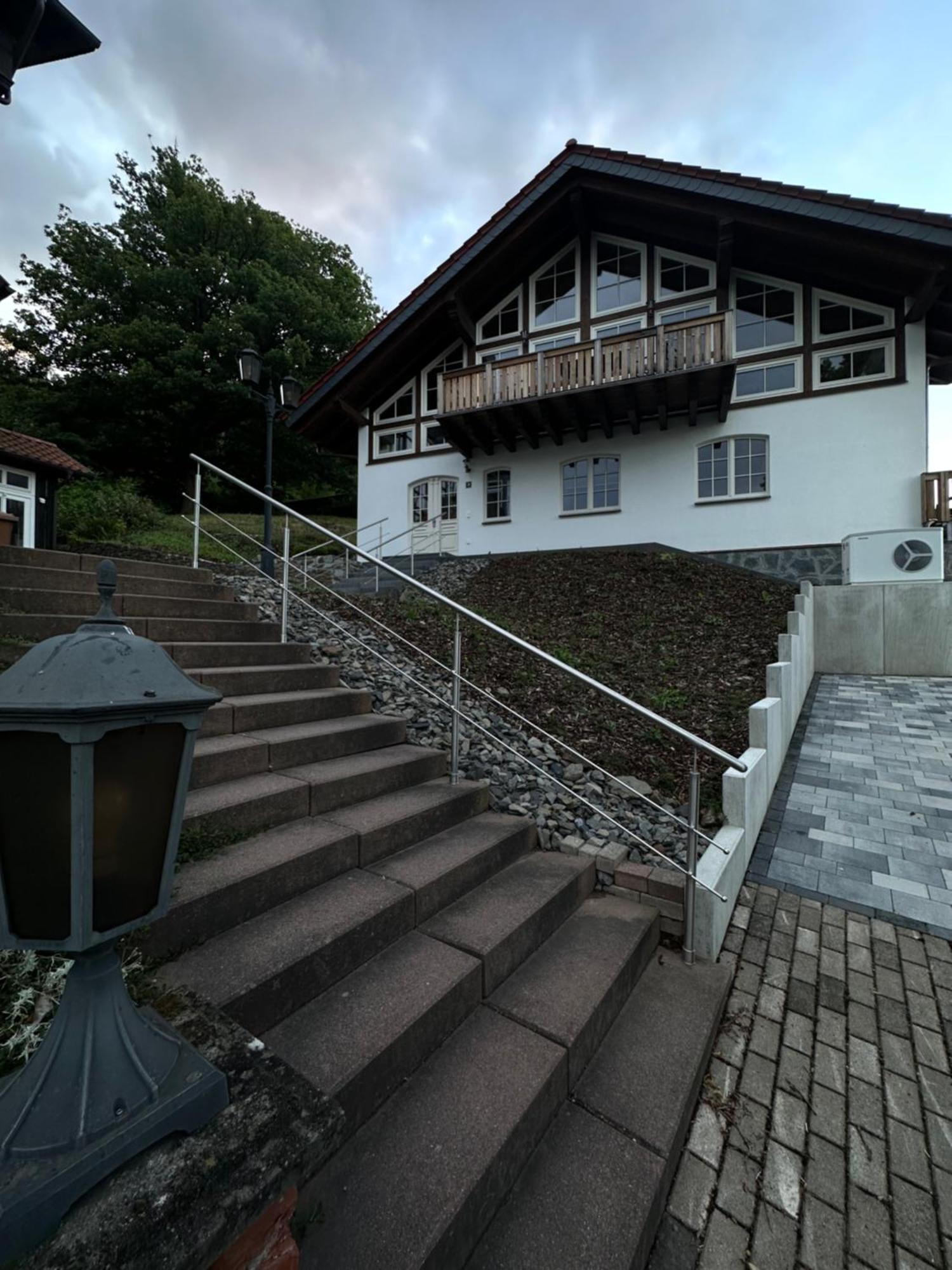 Ferienwohnung Blick Thyratal Obergeschoss Stolberg i. Harz Dış mekan fotoğraf